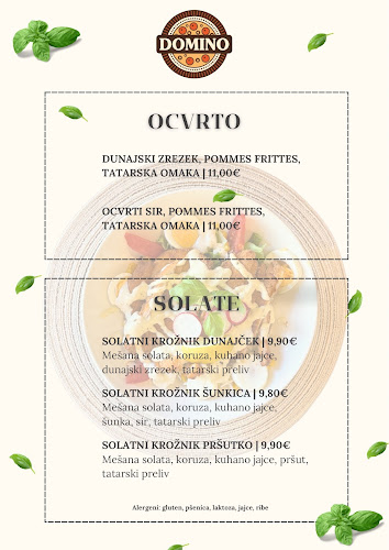 Domino, gostinstvo in trgovina, d.o.o., Jesenice - Gastronomija in gostinstvo