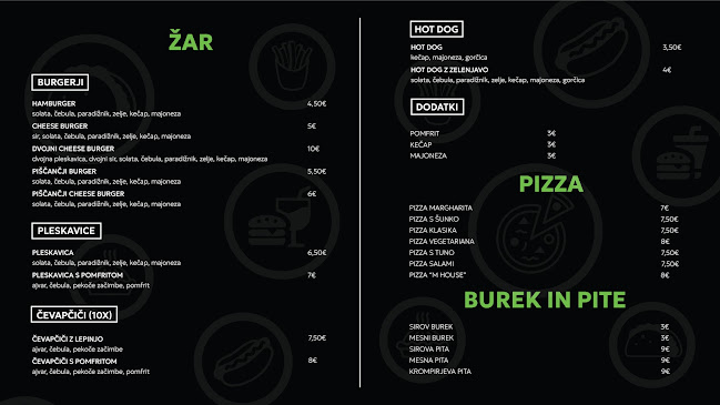 Opinii despre Fast Food "M House" în Ljubljana - Gastronomija in gostinstvo