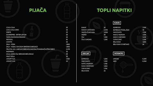 Fast Food "M House" - Gastronomija in gostinstvo