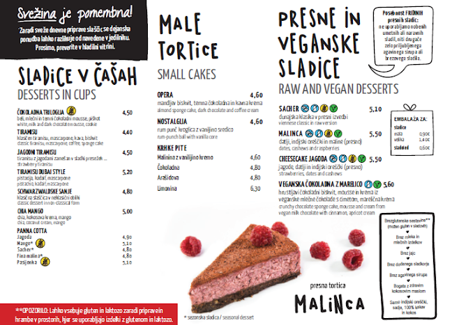 Čokoladna kavarna Teta Frida Europark Maribor