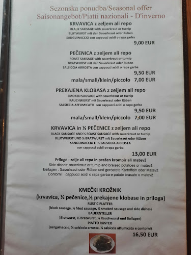 Opinii despre Gostilna Čot, Franc Bolha s.p. în Škofljica - Gastronomija in gostinstvo