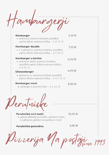 Pizzerija na postaji - Gastronomija in gostinstvo