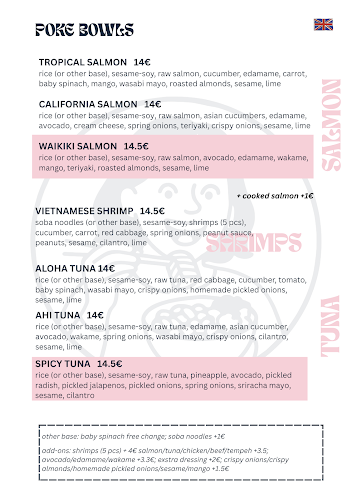 TINK superfood - Poke Bowls | Brunch | Matcha