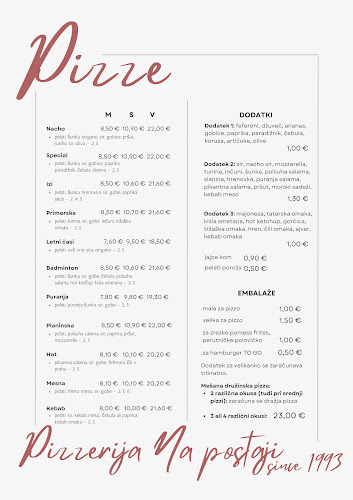 Opinii despre Pizzerija na postaji în Šentjanž pri Dravogradu - Gastronomija in gostinstvo