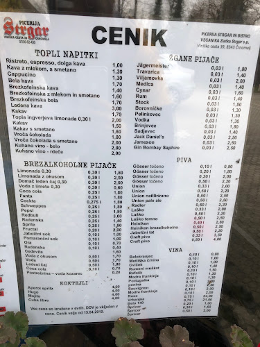 Opinii despre Picerija Strgar, Zlatka Strgar S.P. în Črnomelj - Gastronomija in gostinstvo