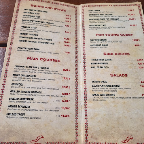 Opinii despre Metoja, gostinstvo, turizem in storitve Božo Bradaškja s.p. în Soča - Gastronomija in gostinstvo