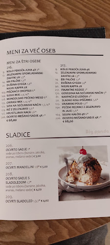 U sushi - Gastronomija in gostinstvo