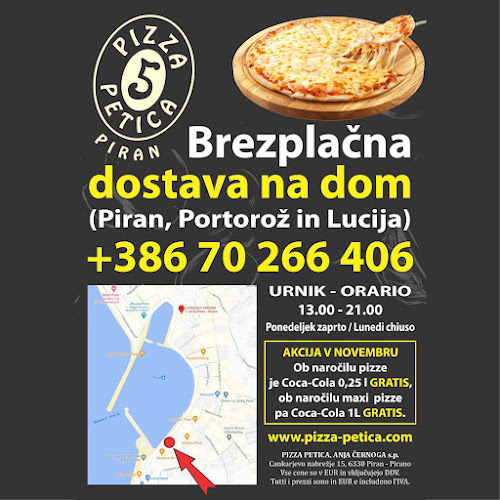 Opinii despre Pizza Petica în Piran - Gastronomija in gostinstvo
