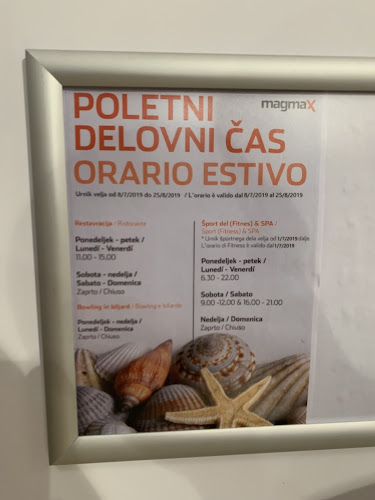 Magma X - Gastronomija in gostinstvo