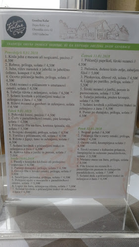 Gostilna Kolar, Dejan Kolar S.P. - Gastronomija in gostinstvo