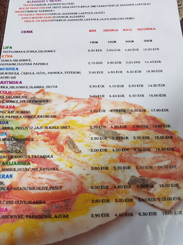 Opinii despre Pizzerija Lipa, Bernarda Čebular s.p. în Ravne na Koroškem - Gastronomija in gostinstvo
