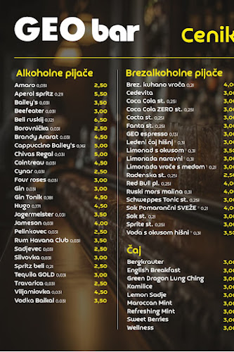 Opinii despre Geo Bar în Ljubljana - Gastronomija in gostinstvo