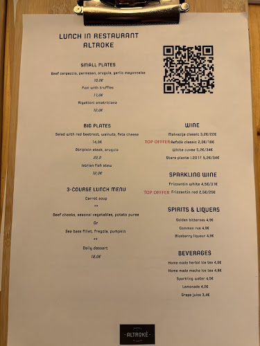 Opinii despre Altrokè în Ljubljana - Gastronomija in gostinstvo