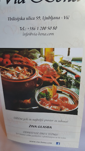 Restavracija Via Bona - Ljubljana