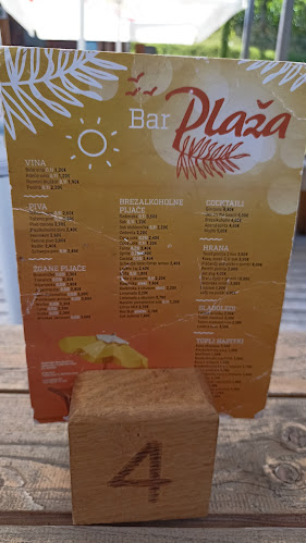 Opinii despre Beach bar Plaža în Novo mesto - Gastronomija in gostinstvo