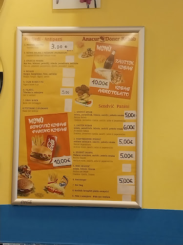 Opinii despre Anacur Döner Kebab în Koper - Gastronomija in gostinstvo