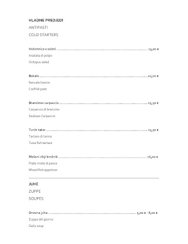 Restavracija Salicornia - Gastronomija in gostinstvo