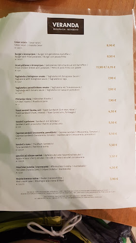 Restavracija Veranda