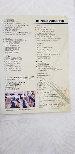 Opinii despre Restavracija Nigra în Maribor - Gastronomija in gostinstvo