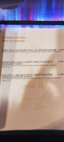 Gostilna Rutinca - Gastronomija in gostinstvo