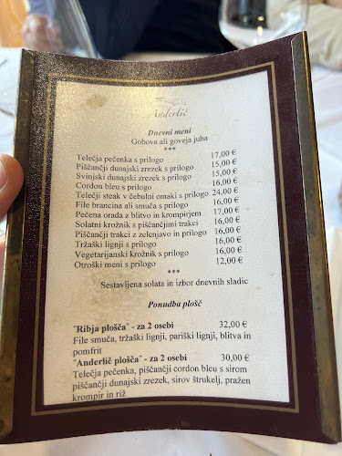 Gostilna Anderlič, Anderlič Jožef s.p. - Maribor