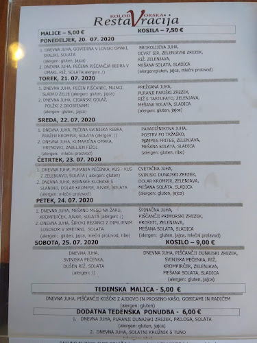 Restavracija Kolodvorska