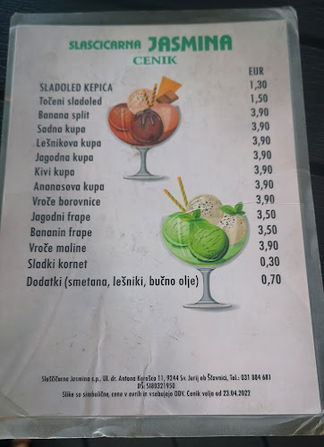 Opinii despre Slaščičarna Jasmina, Jasmine Derviši s.p. în Sveti Jurij ob Ščavnici - Gastronomija in gostinstvo