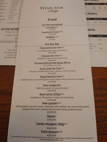 Wine bar Šuklje - Gastronomija in gostinstvo