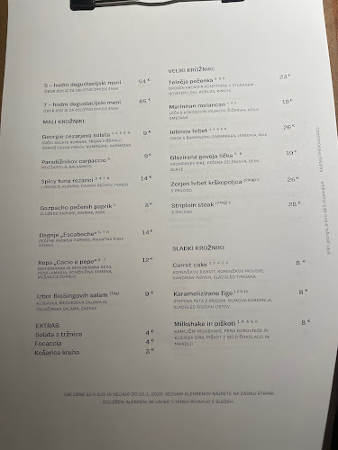 Georgie bistro - Ljubljana