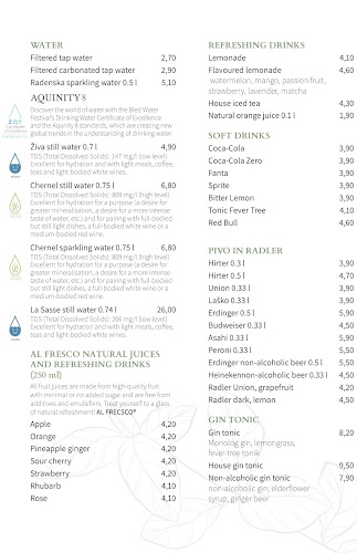 Restavracija Al Fresco