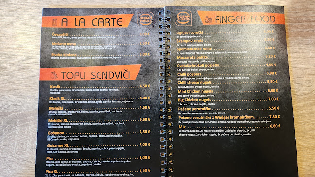 Comentarii opinii despre Goban burger, okrepčevalnica