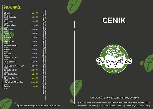 Bežigrajski Vrt - Caffe & Bar