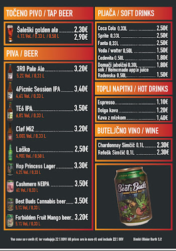 Bonburgeur - Gastronomija in gostinstvo