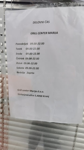 Restavracija Grill Center Marija