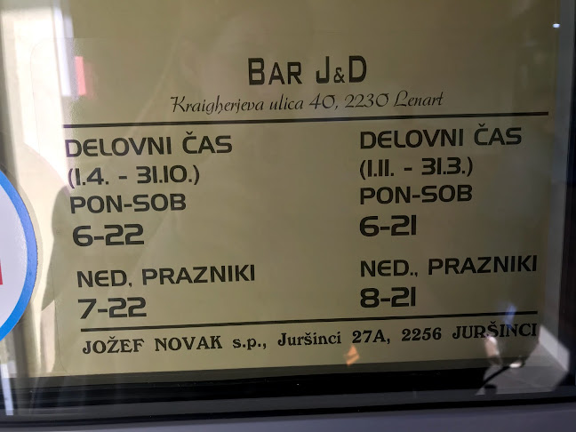 Bar J&D Lenart