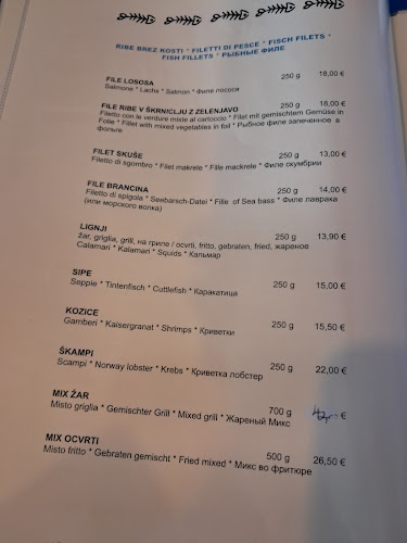 Ribja kantina Fritolin , Mirabela d.o.o. - Portorož