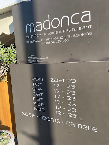 Opinii despre Madonca Gostišče - Rooms & Restaurant în Nova Gorica - Gastronomija in gostinstvo