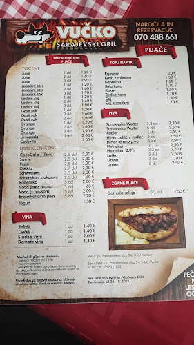 Vučko sarajevski gril - Gastronomija in gostinstvo