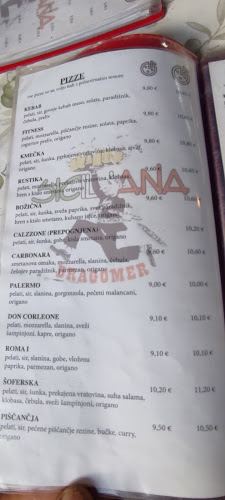 Pizzerija Siciliana - Gastronomija in gostinstvo