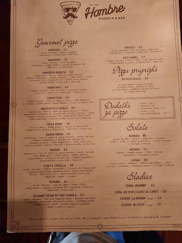 Pizzeria & Bar Hombre - Ljubljana