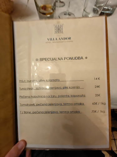 Villa Andor restaurant & hotel