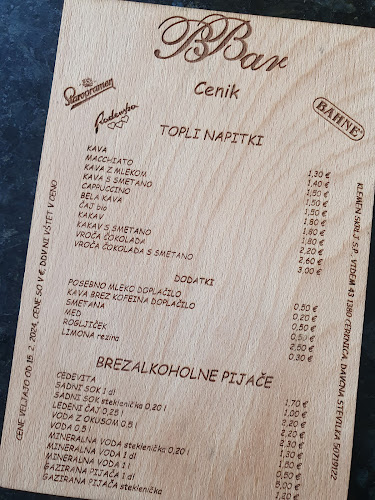 Opinii despre B Bar, Klemen Škrlj s.p. în Cerknica - Gastronomija in gostinstvo