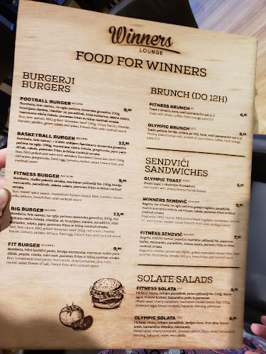 Winners Lounge - Gastronomija in gostinstvo