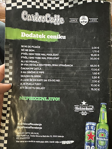 Carlos Caffe Velenje