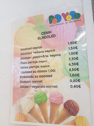 Kavarna Pod Vodo - Gastronomija in gostinstvo
