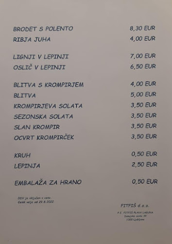 Restavracija FitFiš