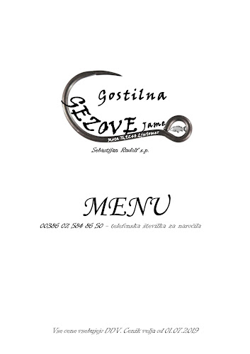 Opinii despre Gostilna GEZOVE JAME Sebastijan Rudolf s.p. în Ljutomer - Gastronomija in gostinstvo