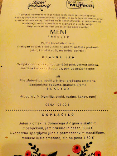 Gostilna Murko Murko Hajtnik Cvetka S.P.