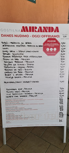 Opinii despre Gostilna Miranda, Gostinstvo In Trgovina, D.O.O. în Koper - Gastronomija in gostinstvo