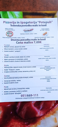 Opinii despre Pizzerija in špageterija "Potepuh", Uroš Mencinger s.p. în Lesce - Gastronomija in gostinstvo